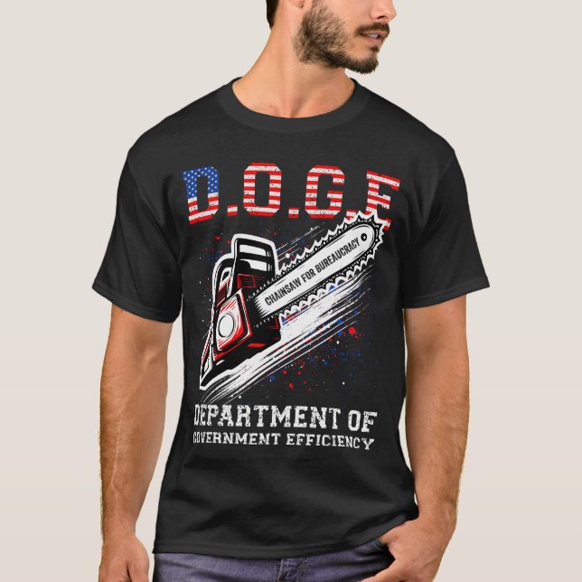 Camiseta Departamento De Eficiencia Gubernamental (Anverso)