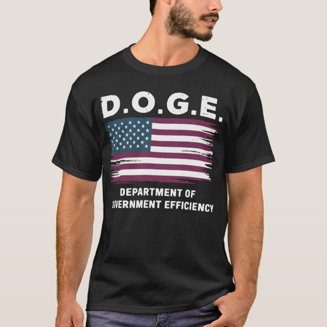 Camiseta Departamento de Eficiencia Gubernamental del Depar (Anverso)