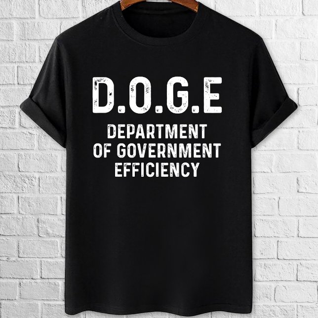 Camiseta Departamento de Eficiencia Gubernamental DOGE (Subido por el creador)