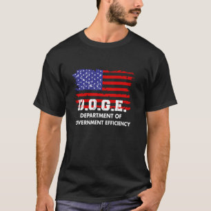 Camiseta Departamento de Eficiencia Gubernamental DOGE D.O.