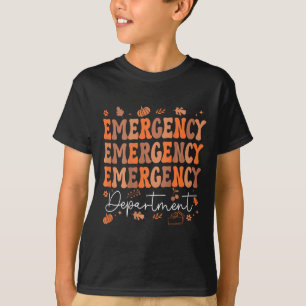 Camiseta Departamento de Emergencia Agradecimiento Ed Nurse
