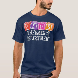 Camiseta Departamento de Emergencia de PEDS Enfermera RN ER