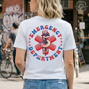Camiseta Departamento de Emergencia del 4 de Julio Patrióti
