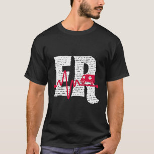 Camiseta Departamento De Emergencia Er Enfermería De Primer