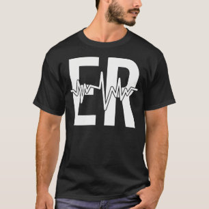Camiseta Departamento De Emergencia Er Enfermería Frente De