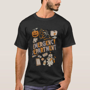Camiseta Departamento de Emergencias Halloween Sala de Emer