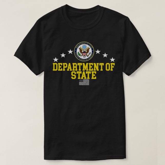 Camiseta Departamento de Estado (Diseño del anverso)