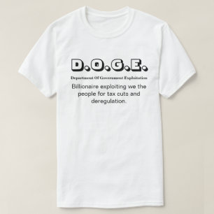 Camiseta Departamento De Explotación Del Gobierno...
