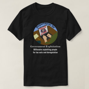 Camiseta Departamento De Explotación Gubernamental