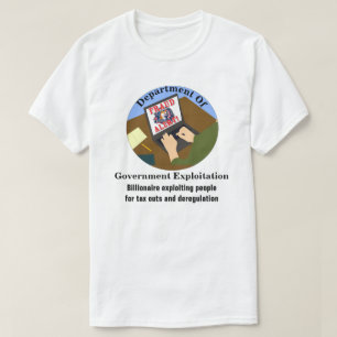 Camiseta Departamento De Explotación Gubernamental