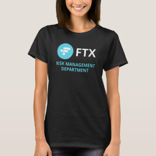 Camiseta Departamento de Gestión de Riesgos de FTX