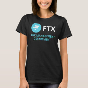 Camiseta Departamento de Gestión de Riesgos de FTX