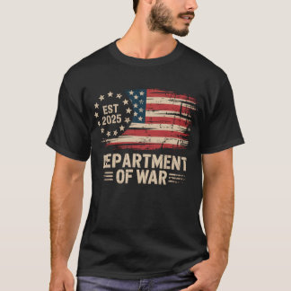 Camiseta Departamento De Guerra Establecido 2025