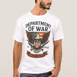 Camiseta Departamento De Guerra Establecido Dow 2025