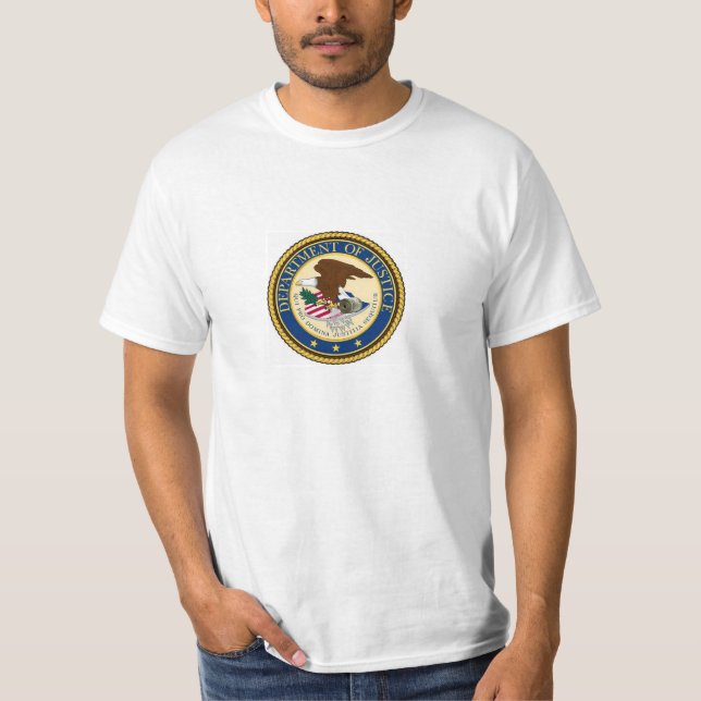 CAMISETA DEPARTAMENTO DE LA JUSTICIA (Anverso)