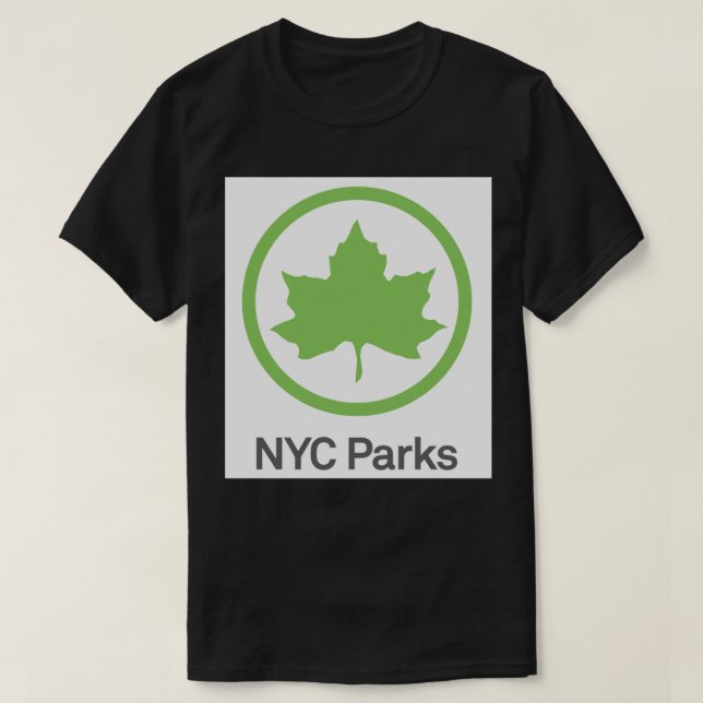 Camiseta Departamento de Parques, Pegatina de NYC (Diseño del anverso)