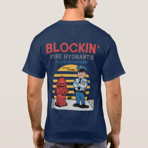 Camiseta Departamento de Policía de Bomberos de Bloqueo