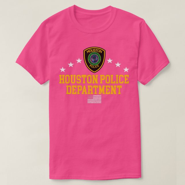 Camiseta Departamento de Policía de Houston (Diseño del anverso)