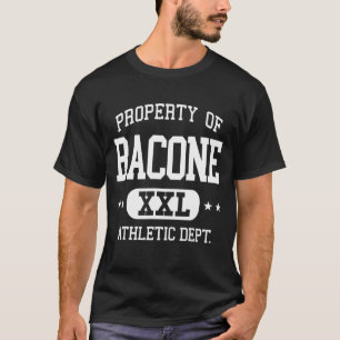 Camiseta Departamento de Propiedad Atlética Bacone Retro