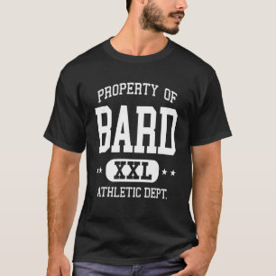 Camiseta Departamento de Propiedad Atlética Bard Retro