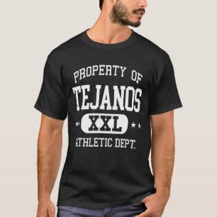 Camiseta Departamento de Propiedad Atlética Retro de Tejano