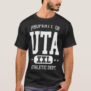 Camiseta Departamento de Propiedad Atlética Retro UTA
