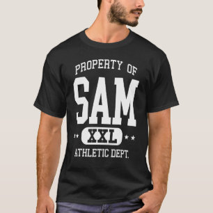 Camiseta Departamento de Propiedad Atlética SAM Retro