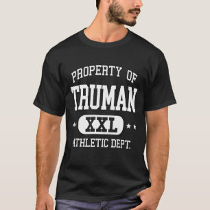 Camiseta Departamento de Propiedad Atlética Truman Retro