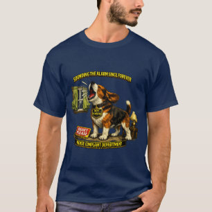 Camiseta Departamento de Quejas por Ruido de Beagle Perro D