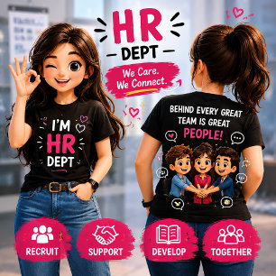 Camiseta Departamento de RRHH   Regalo para el equipo de Re