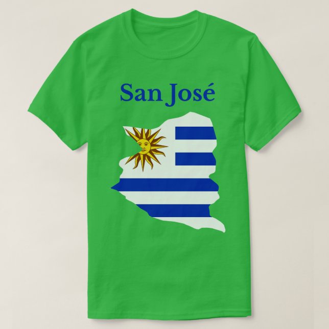 Camiseta Departamento de San José Uruguay (Diseño del anverso)
