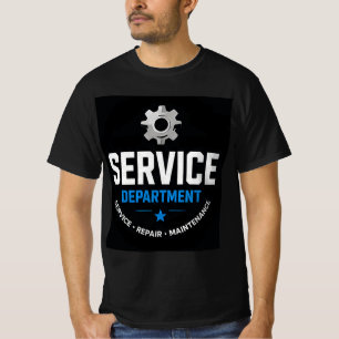 Camiseta 🏢 Departamento de Servicio Personal Automotriz 🏢