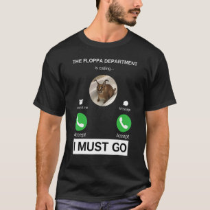 Camiseta Departamento Floppa está llamando Caracal Cat Meme