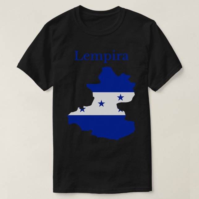 Camiseta Departamento Lempira Honduras (Diseño del anverso)