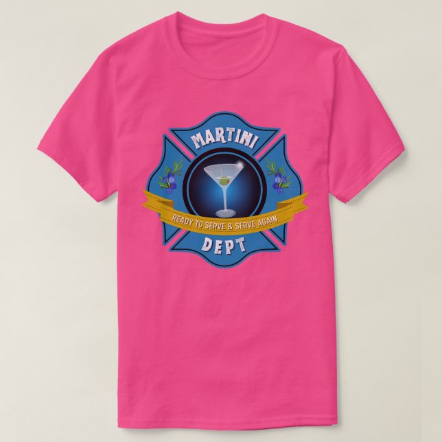 Camiseta Departamento Martini (Diseño del anverso)