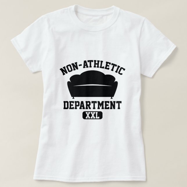 Camiseta Departamento no atlético (Diseño del anverso)