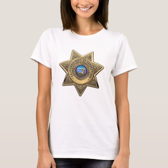 Camiseta Departamento Penitenciario de California (Anverso)