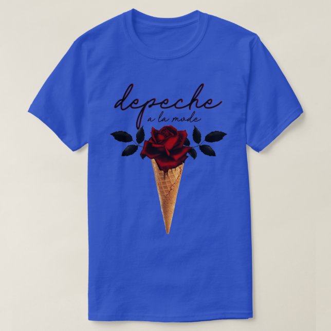 Camiseta Depeche a la Mode (Diseño del anverso)