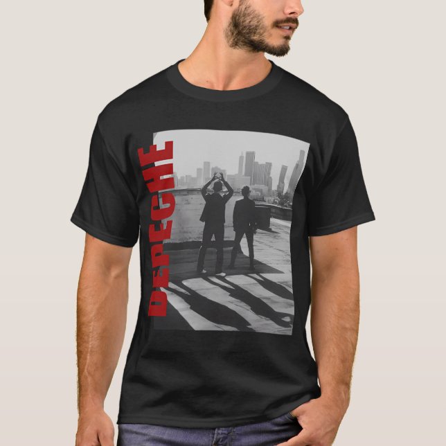 Camiseta Depeche Mode Depeche Mode Retro Aesthetic Fan Art  (Anverso)