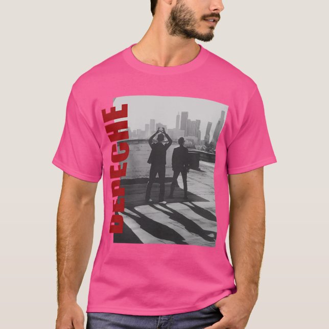 Camiseta Depeche Mode Depeche Mode Retro Aesthetic Fan Art  (Anverso)