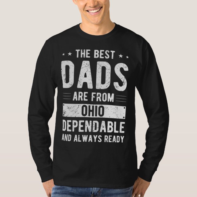 Camiseta Dependable Dad from Ohio (Anverso)