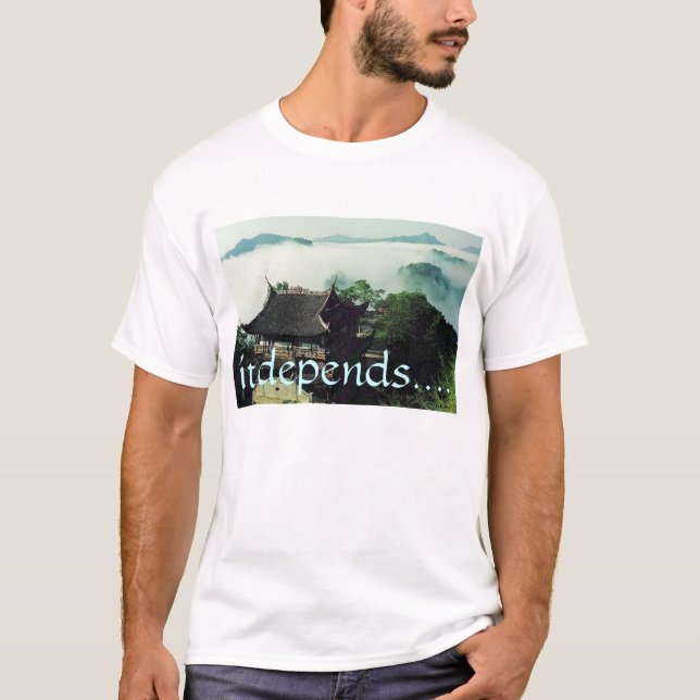 Camiseta depende (Anverso)