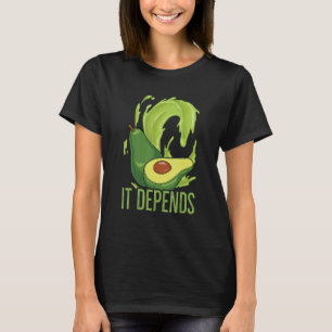 Camiseta Depende De Cita Para Un Nutricionista