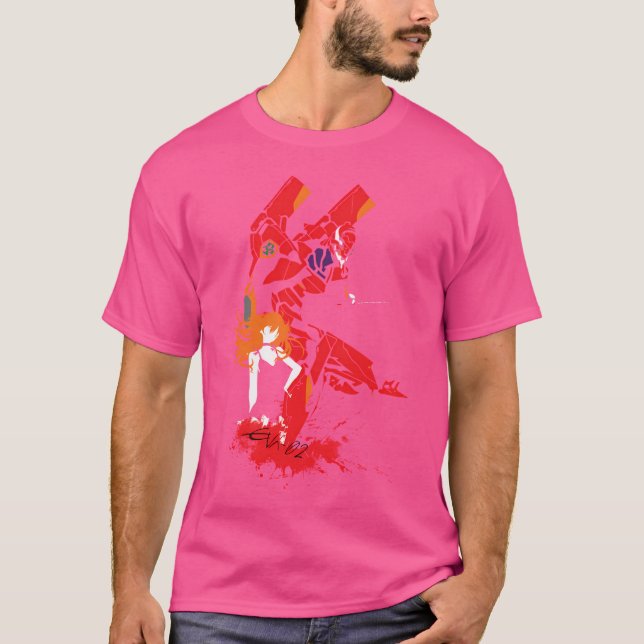 Camiseta Dependencia de Evangelion-02 V.3 (Anverso)