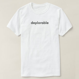Camiseta deplorable
