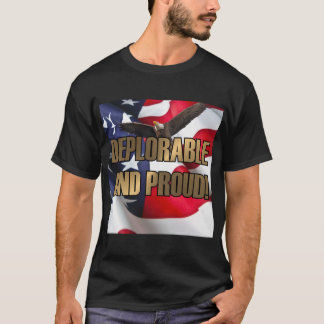 CAMISETA DEPLORABLE Y ORGULLOSO