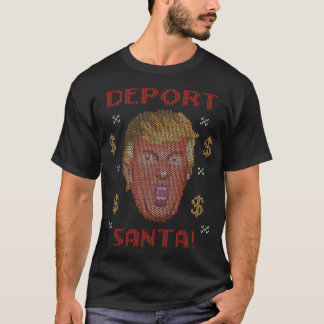 Camiseta Deport Santa Donald Trump Christmas Card