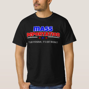 CAMISETA DEPORTACIÓN MASIVA: NO ES PERSONAL
