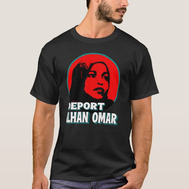 CAMISETA DEPORTAR A ILHAN OMAR (Anverso)