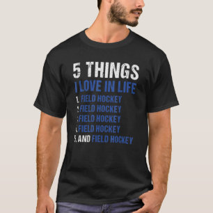 Camiseta Deporte 5 Cosas Que Me Encantan En El Hockey De Ca